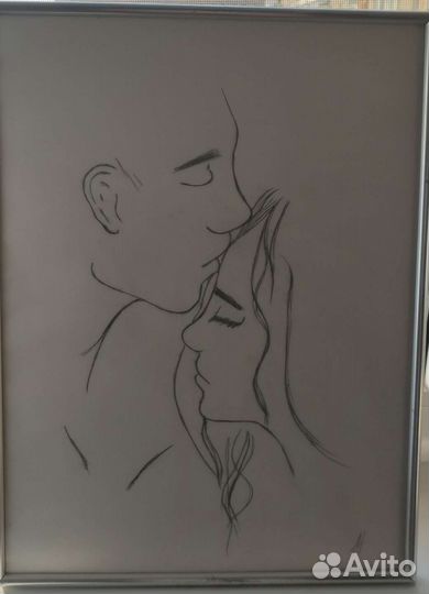 Картина А3 карандаш