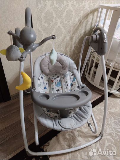 Детские электронные качели