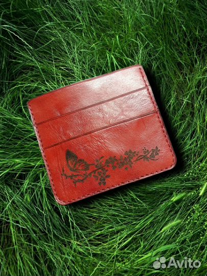 Картхолдер из натуральной кожи