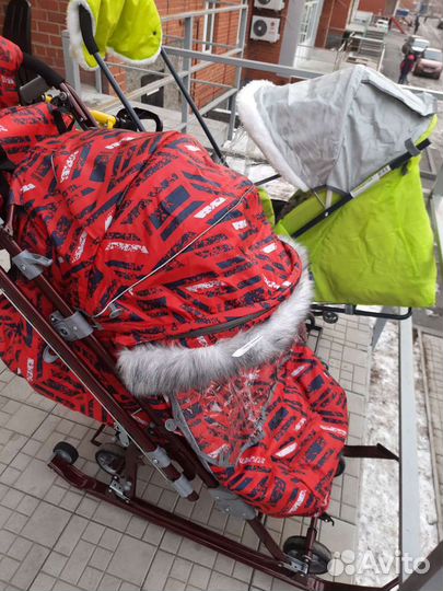 Коляска санки