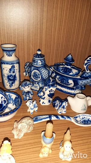 Гжель статуэтки СССР