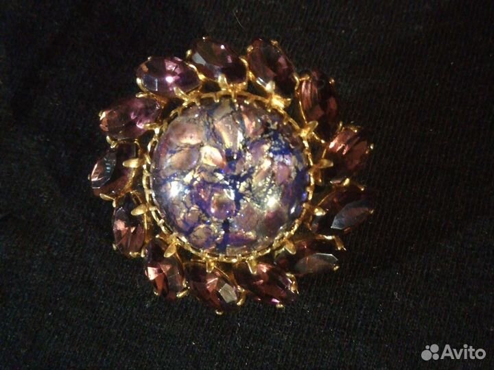 Винтажная брошь