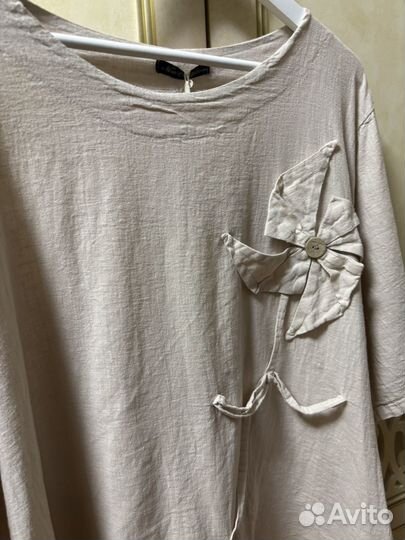 Туника бохо лен Италия