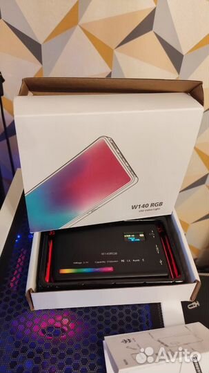 Видеосвет w140 RGB Карманное освещение для видео