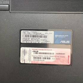 Ноутбук asus x54h