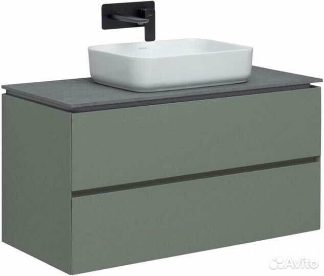 Тумба без раковины Allen Brau 1.21003.cgm Зеленая