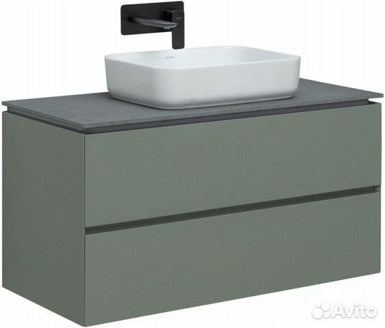 Тумба без раковины Allen Brau 1.21003.cgm Зеленая