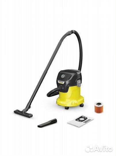 Новый строительный пылесос Karcher KWD 3