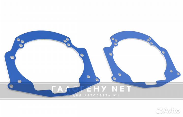 Переходная рамка Hyundai Solaris 10-14 для линз He