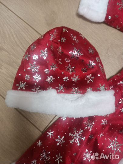 Костюм деда мороза детский