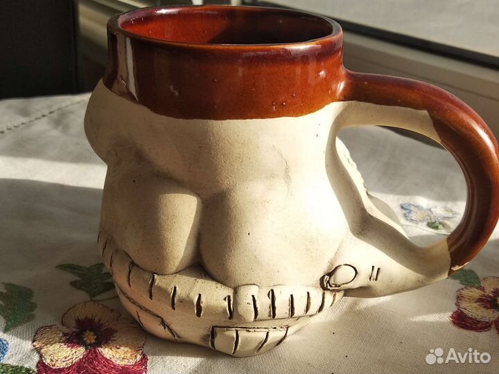 Пивная кружка ручной работы. Подарок мужчине