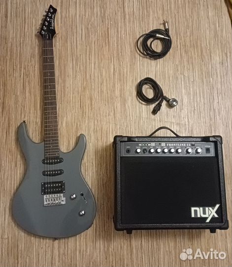 Электрогитара Washburn Rx10 с комбиком