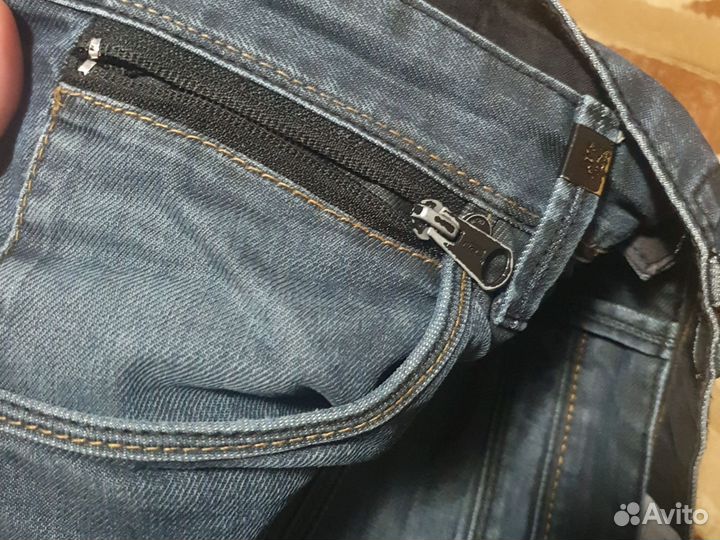 Джинсы темно синие