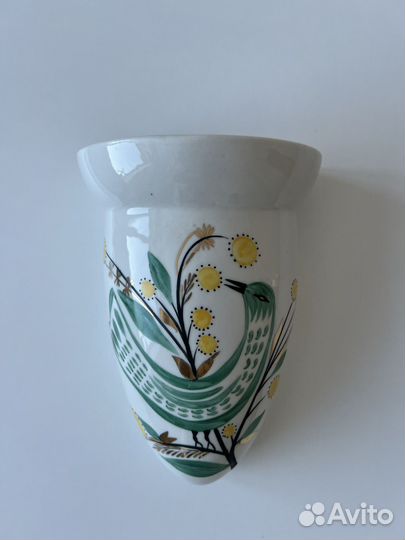 Кашпо настенное Пташка 3хк СССР