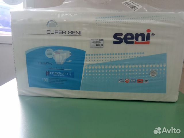 Памперсы для взрослых seni размеры 4 и 2