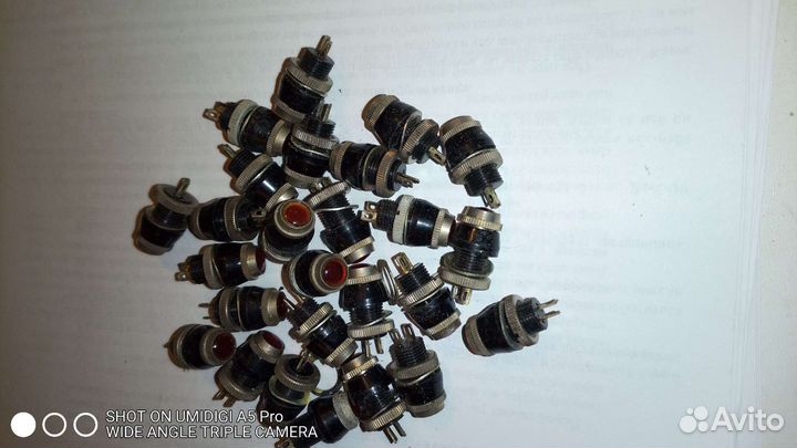 Указатели работы прибора