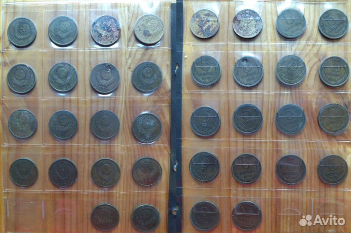 Монеты СССР (погодовка и юбилейные 1924-1991 гг)