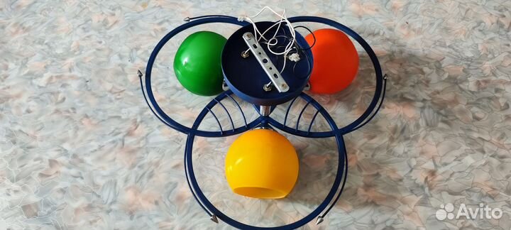 Светильник потолочный подвесной бу