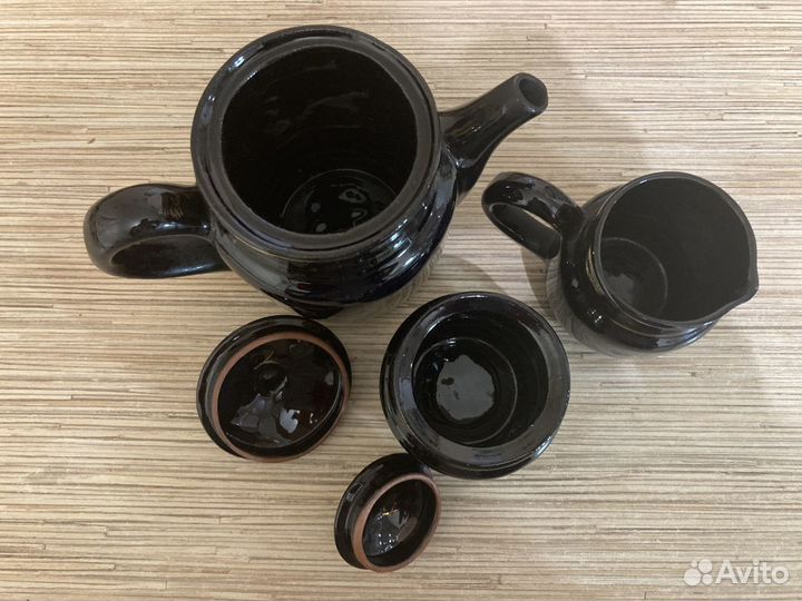 Сервиз кофейный синий кобальт