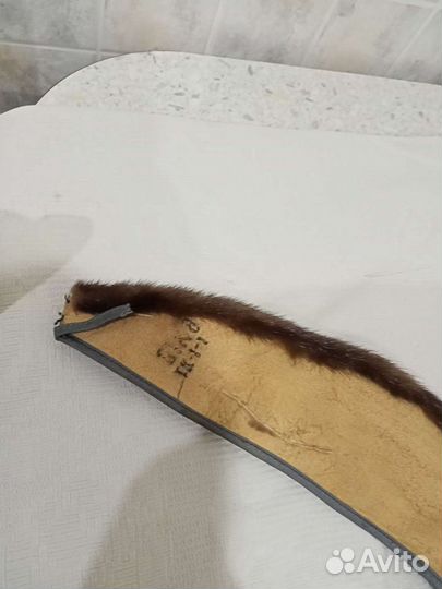 Воротник из норки