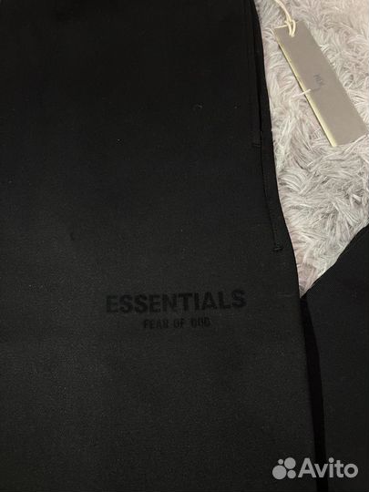 Штаны брюки Essentials Fear Of God черные