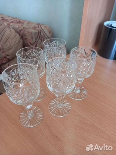 Рюмки хрусталь СССР