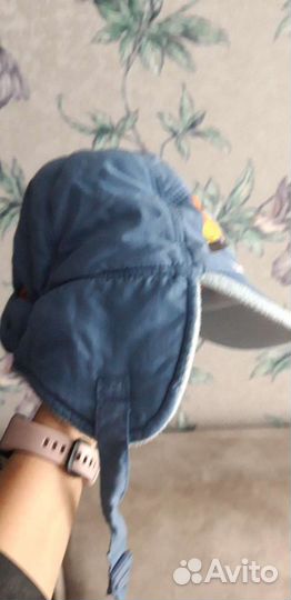 Шапка ушанка зимняя для мальчика