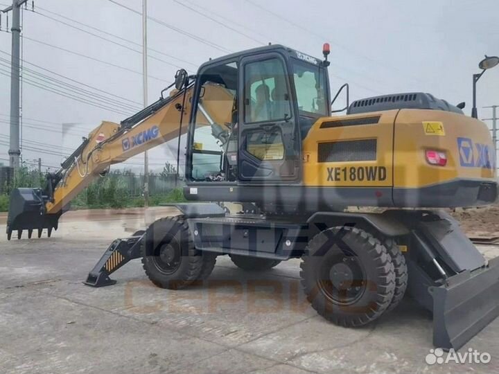 Колёсный экскаватор XCMG XE180WD, 2024