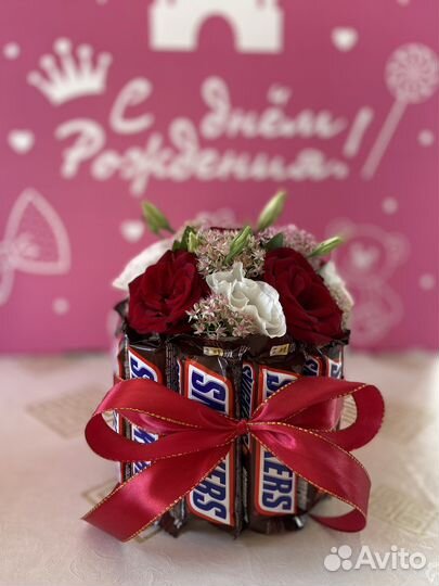 Сладкие букеты и подарки