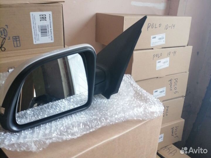 Зеркало боковое левое на kia rio 4 поворотник