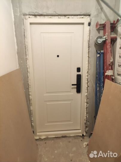 Дверь входная с биометрическим замком