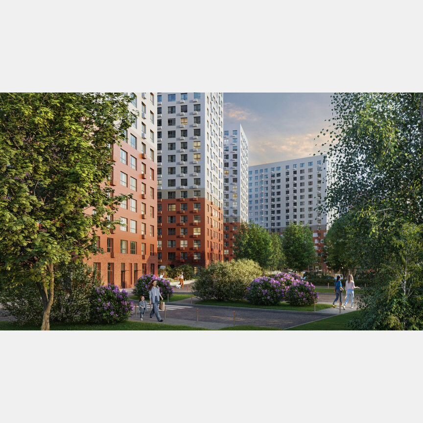 1-к. квартира, 43,5 м², 14/17 эт.