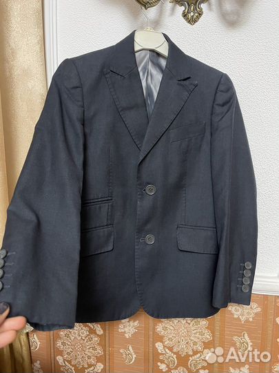 Школьный костюм Cильвер Сан, 128/132 серый