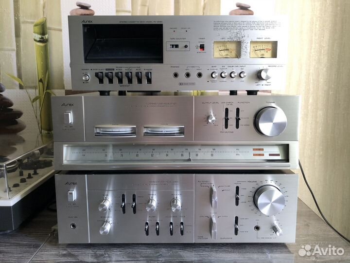 Усилитель, дека, тюнер Aurex SB 420, ST 420