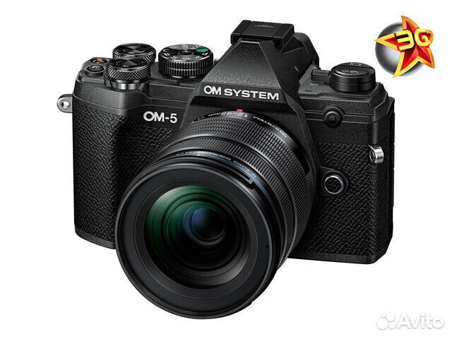 Фотоаппарат Olympus OM System OM-5 Kit 12-45mm f/4 Pro Black