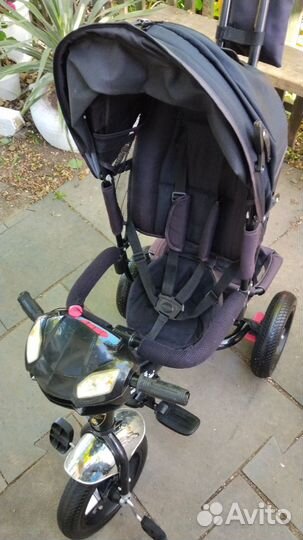 Детский трехколесный велосипед бу