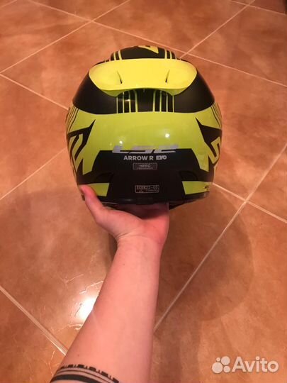 Мотошлем LS2 FF323 Arrow R Evo Neon (S)