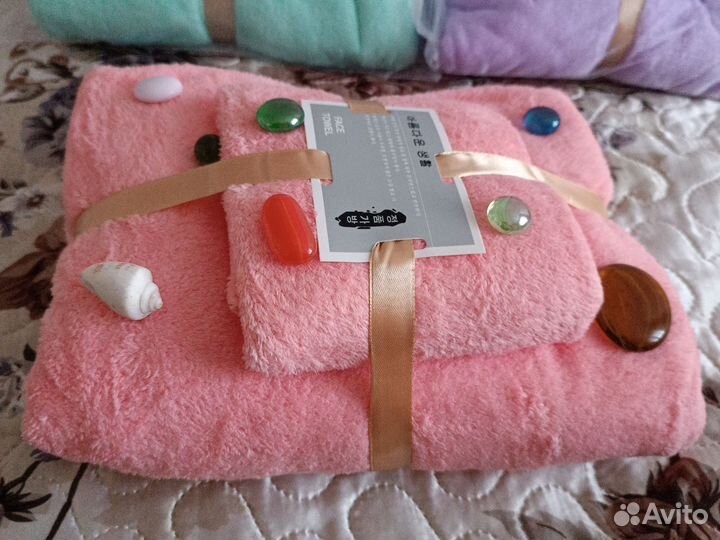 Подарочный Набор полотенец из микрофибры