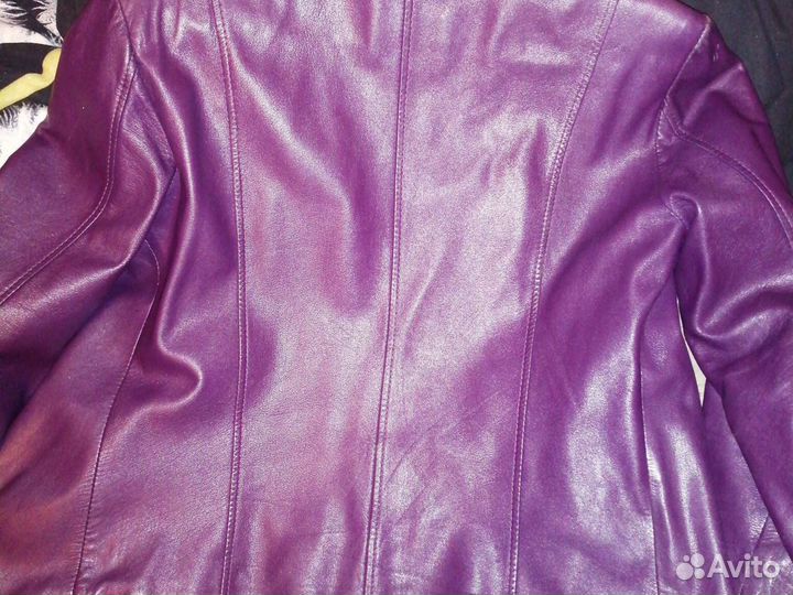 Куртка кожаная