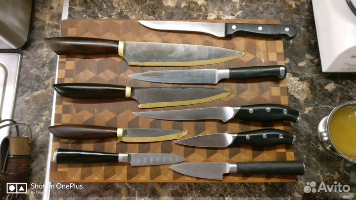 Заточка нож ей до бритвенной остроты,пропитка руко