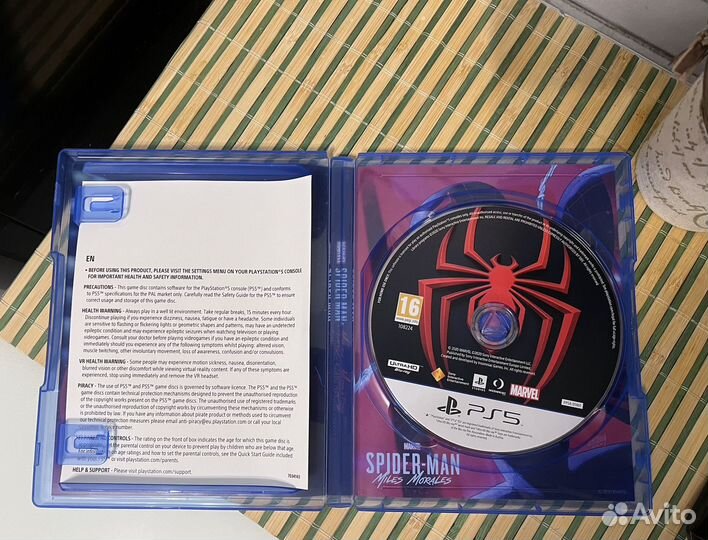 Человек паук Майлз Моралес для PS 5