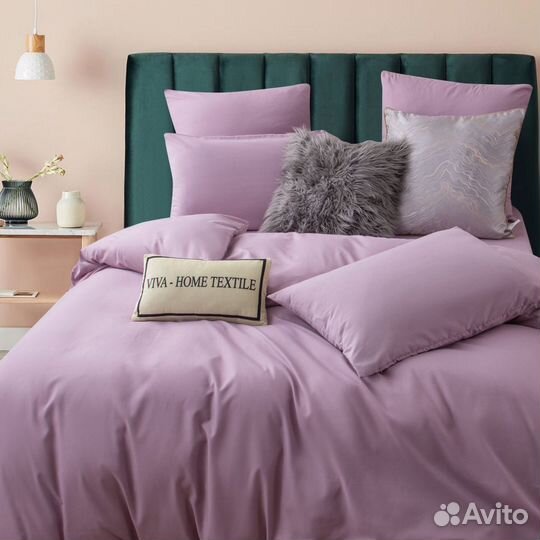 Комплект «Сиреневый», сатин однотонный 100 хлопок