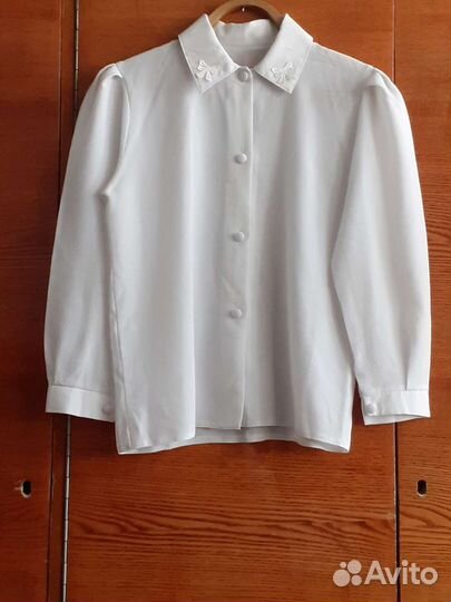Рубашка на девочку для школы
