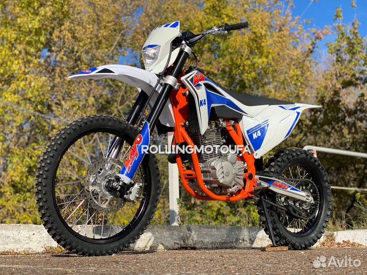 Мотоцикл кроссовый Kayo K4 MX 21/18 (2022 г.)