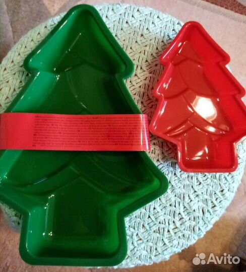 Силиконовые формы для выпечки Новогодние