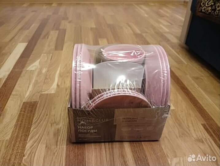 Набор посуды homeclub Color 18 предметов, керамика