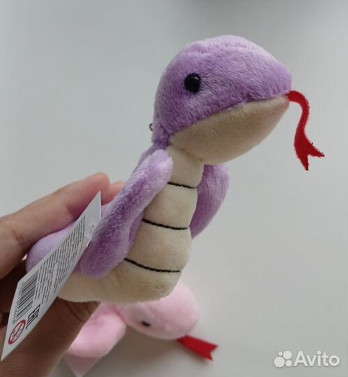 Брелок мягкий в виде змеи