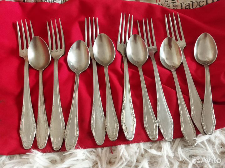 Пламя-наборы столовых ложек, вилок