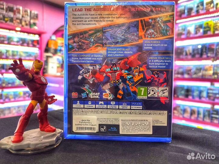 Диск PS4 Transformers Battlegrounds (Новый)