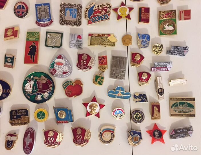 Значки СССР коллекционирование